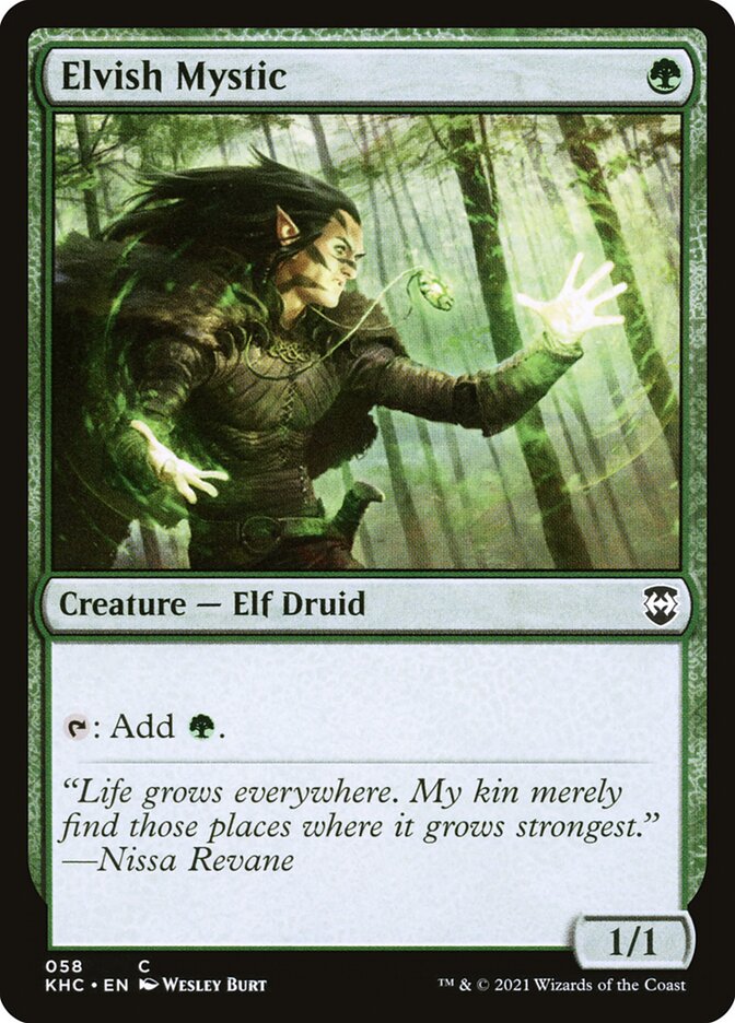 Místico Élfico / Elvish Mystic - Magic: The Gathering - MoxLand