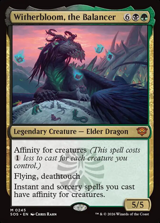 Witherbloom, the Balancer - Magic: The Gathering - MoxLand