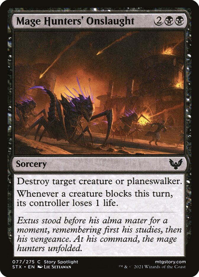 Investida dos Caça-magos / Mage Hunters' Onslaught - Magic: The Gathering - MoxLand
