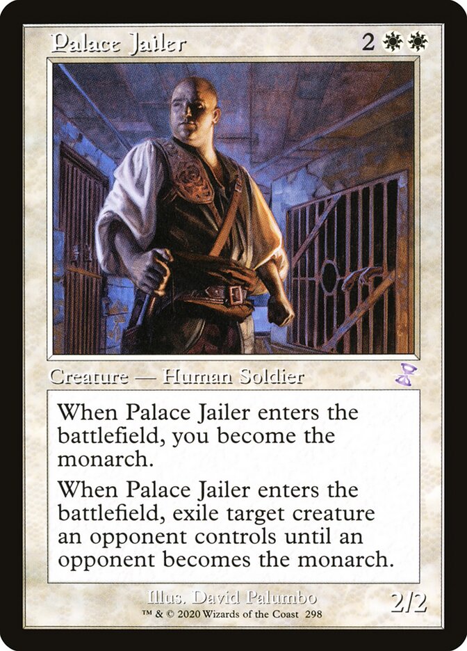 Carcereiro do Palácio / Palace Jailer - Magic: The Gathering - MoxLand