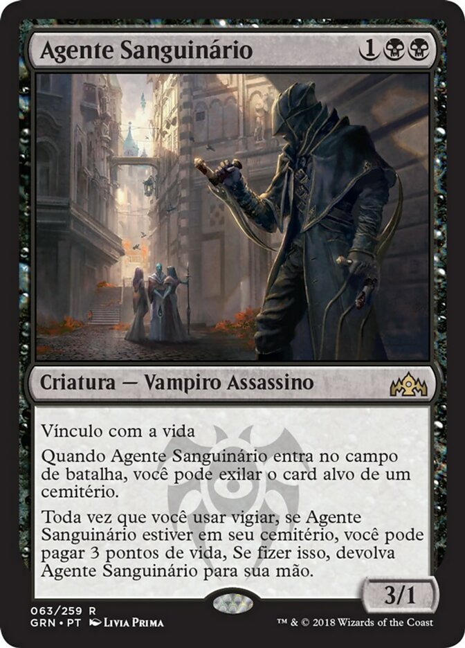 Agente Sanguinário / Blood Operative - Magic: The Gathering - MoxLand