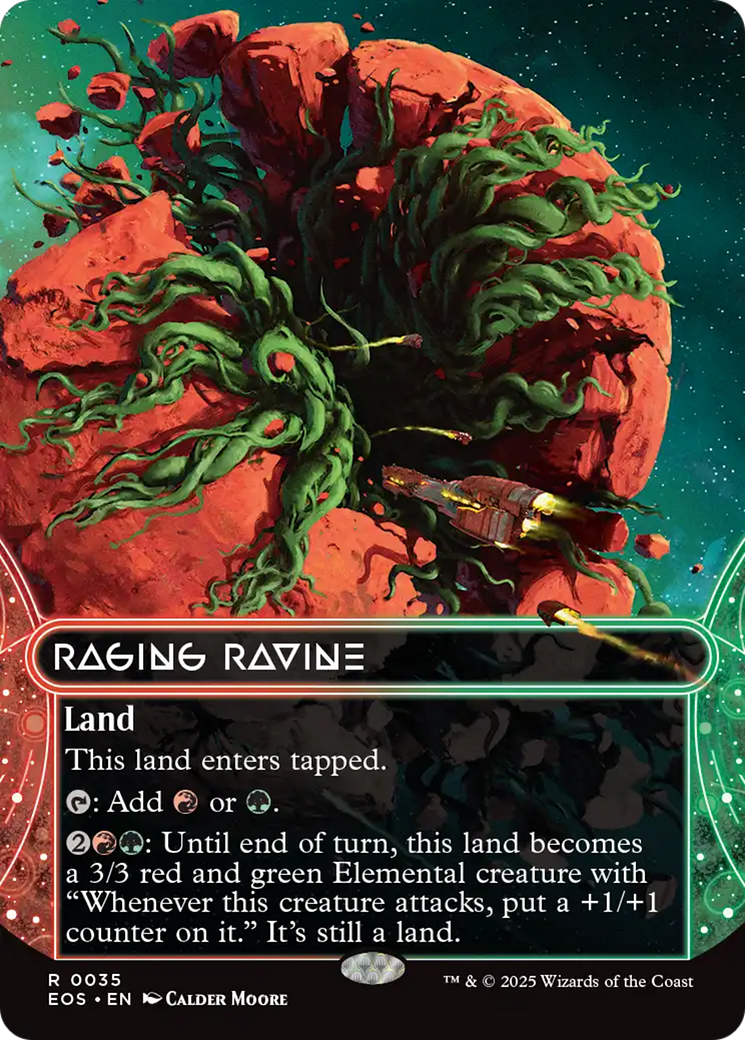 Ravina Enfurecida / Raging Ravine - Magic: The Gathering - MoxLand