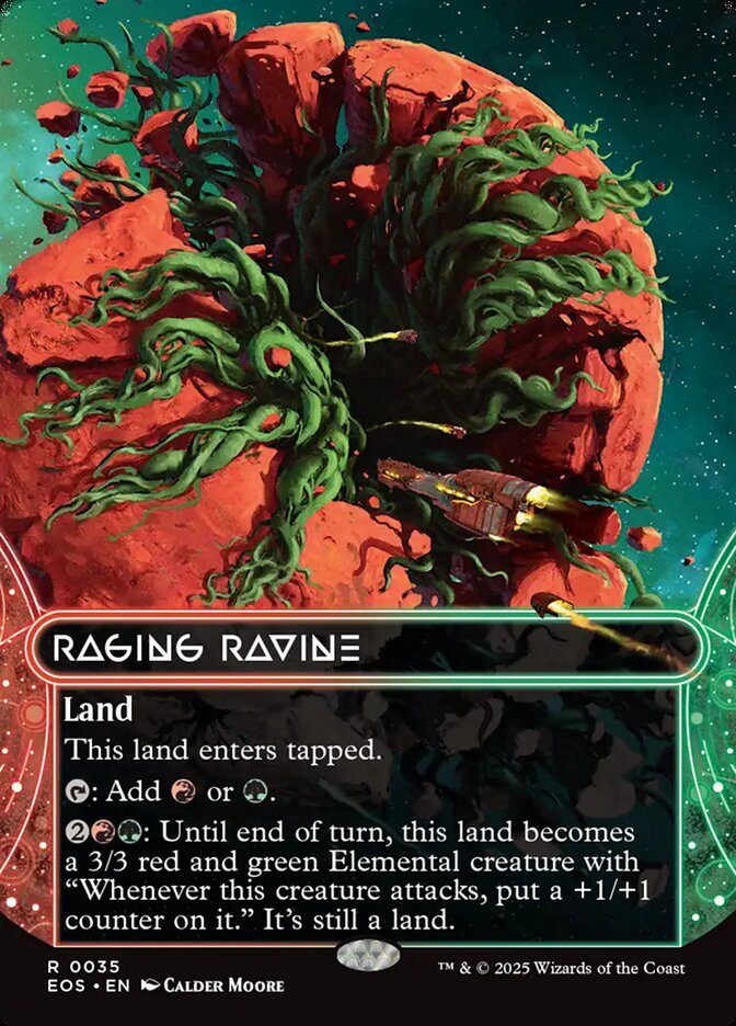 Ravina Enfurecida / Raging Ravine - Magic: The Gathering - MoxLand