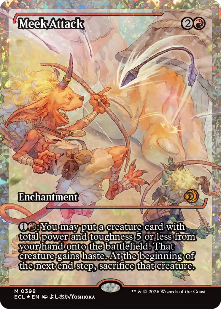 Ataque Humilde / Meek Attack - Magic: The Gathering - MoxLand