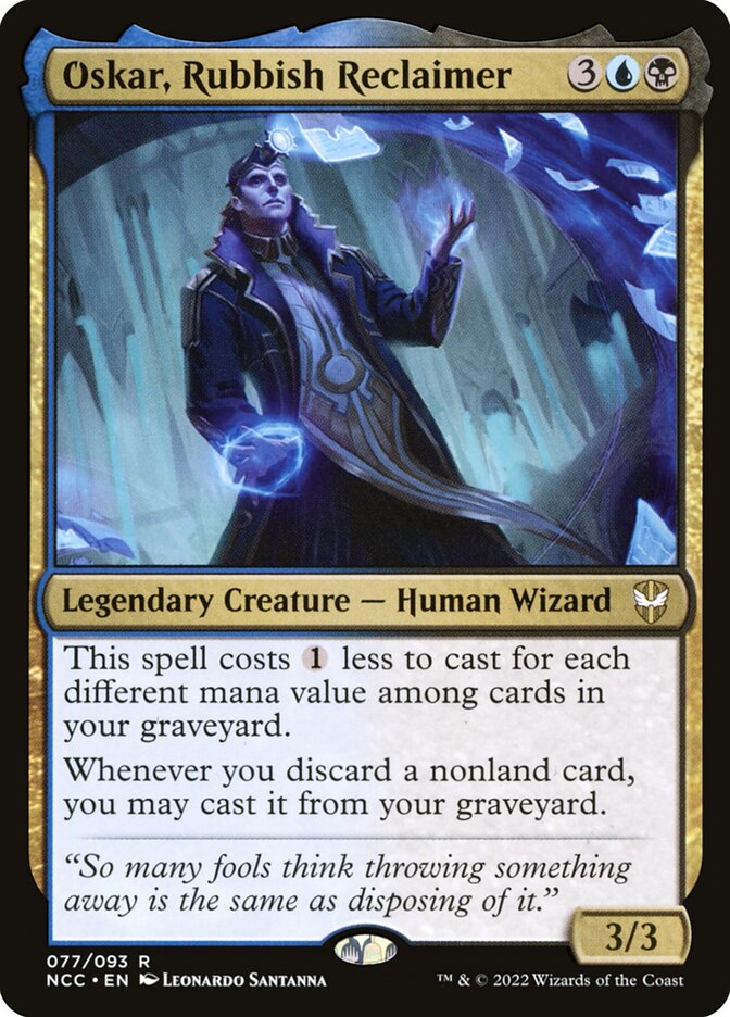 Oskar, Recuperador de Lixo / Oskar, Rubbish Reclaimer - Magic: The Gathering - MoxLand