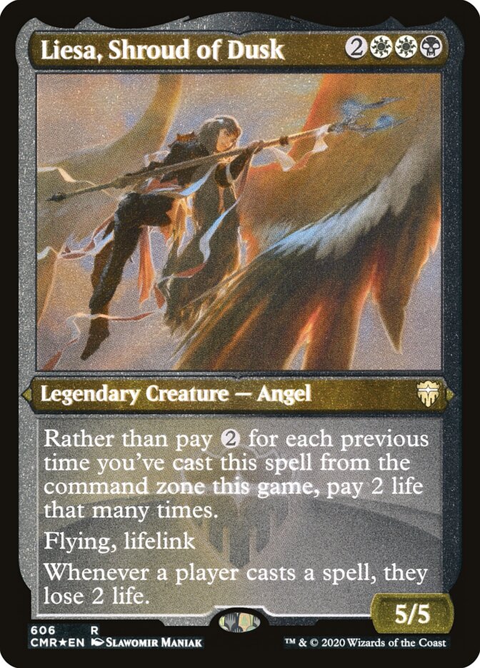 Liesa, Manto do Ocaso / Liesa, Shroud of Dusk - Magic: The Gathering - MoxLand