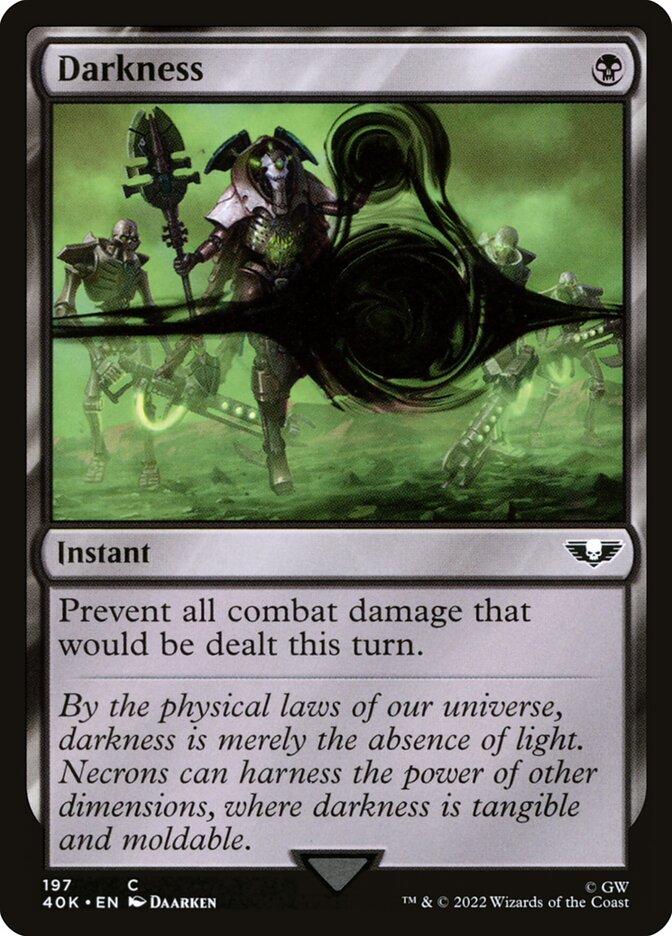 Escuridão / Darkness - Magic: The Gathering - MoxLand
