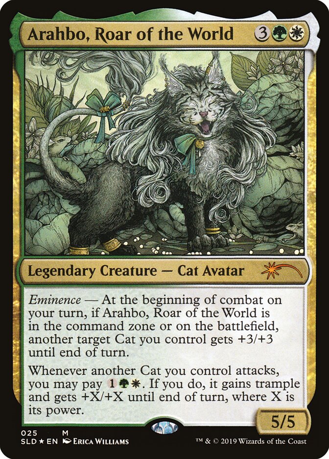 Arahbo, Rugido do Mundo / Arahbo, Roar of the World - Magic: The Gathering - MoxLand
