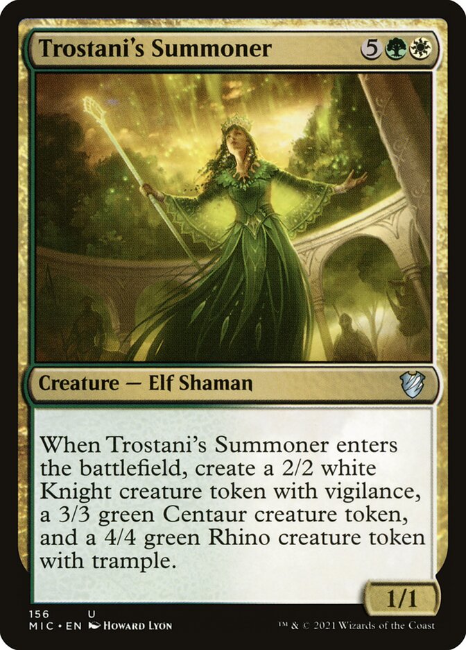 Invocadora de Trostani / Trostani's Summoner - Magic: The Gathering - MoxLand