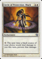Círculo de Proteção: Preto / Circle of Protection: Black - Magic: The Gathering - MoxLand