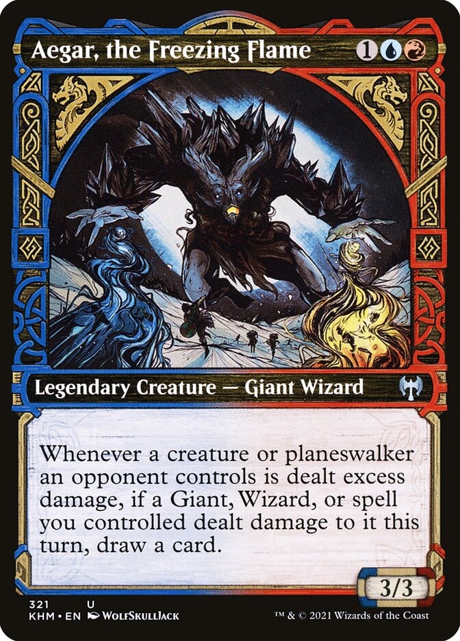 Aegar, a Chama Congelante / Aegar, the Freezing Flame - Magic: The Gathering - MoxLand