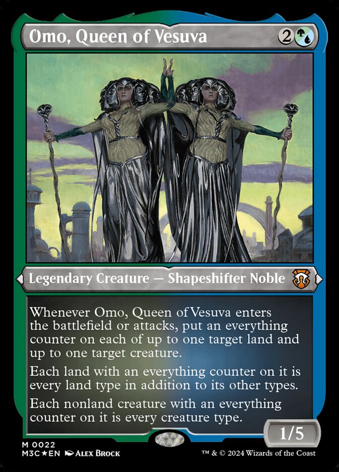 Omo, Rainha de Vesuva / Omo, Queen of Vesuva - Magic: The Gathering - MoxLand