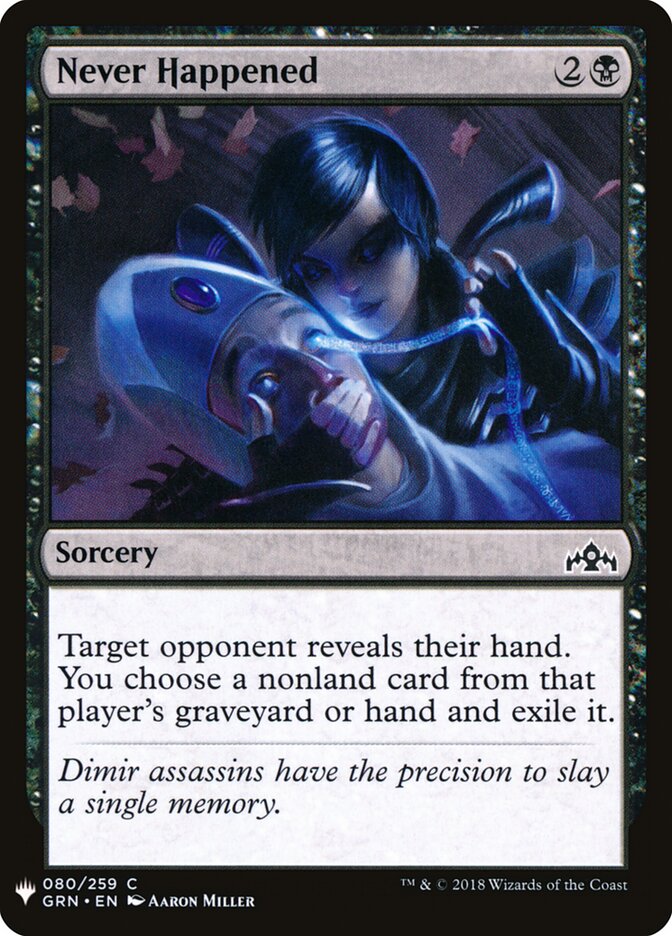 Jamais Aconteceu / Never Happened - Magic: The Gathering - MoxLand