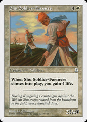 Shu Soldier-Farmers - Magic: The Gathering - MoxLand