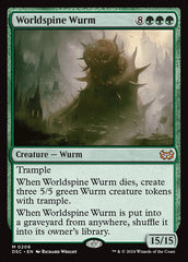 Vorme Espinha do Mundo / Worldspine Wurm - Magic: The Gathering - MoxLand