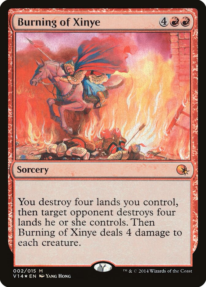 Burning of Xinye / Burning of Xinye - Magic: The Gathering - MoxLand