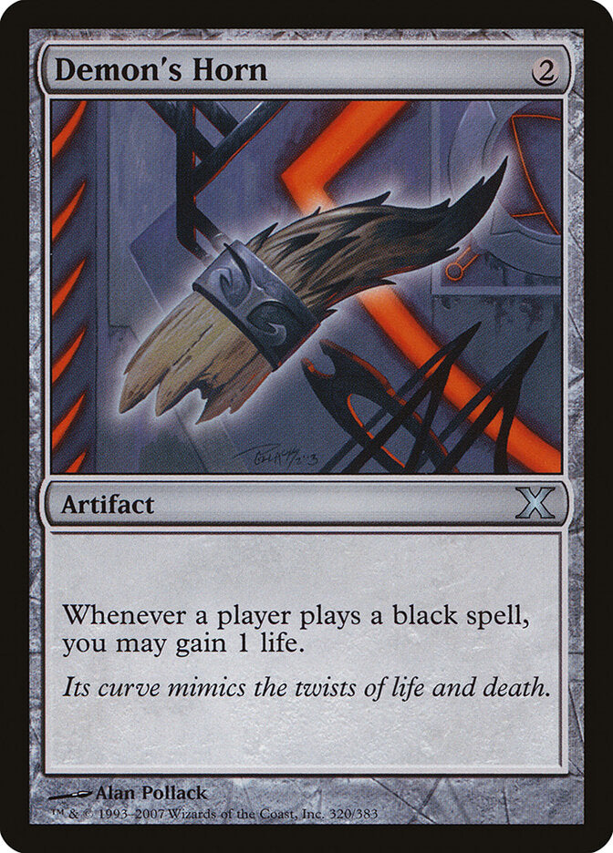 Chifre de Demônio / Demon's Horn - Magic: The Gathering - MoxLand