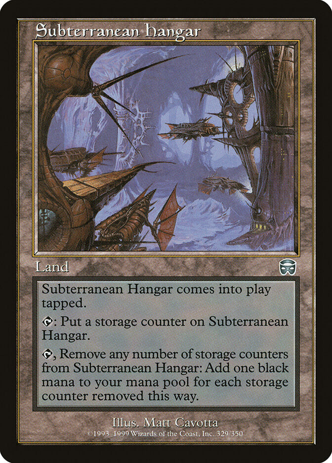 Hangar Subterrâneo / Subterranean Hangar - Magic: The Gathering - MoxLand