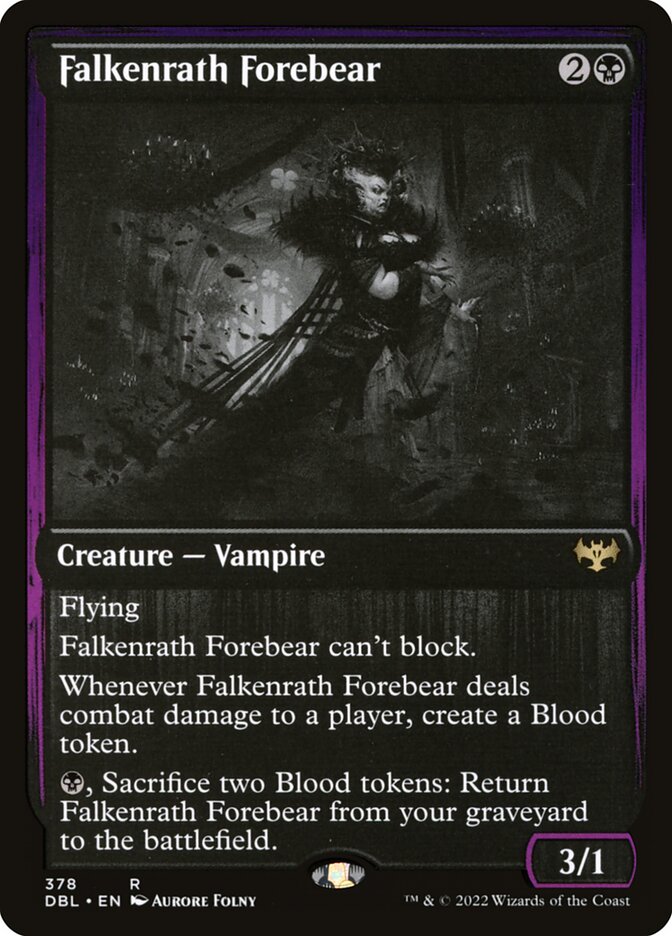 Antepassada Falkenrath / Falkenrath Forebear - Magic: The Gathering - MoxLand