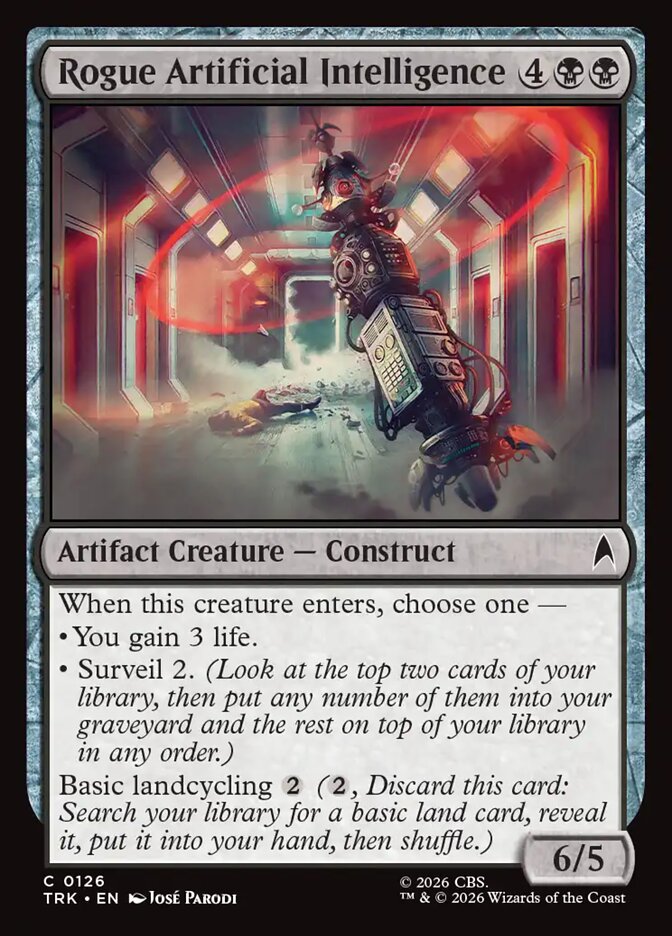 Rogue Artificial Intelligence - Magic: The Gathering - MoxLand