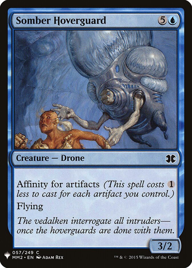 Guarda-de-Ronda Sombrio / Somber Hoverguard - Magic: The Gathering - MoxLand