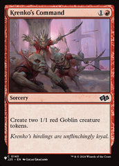 Comando de Krenko / Krenko's Command - Magic: The Gathering - MoxLand