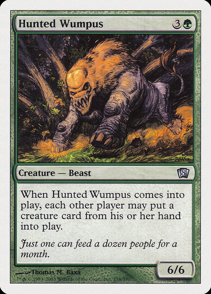 Wumpus Caçado / Hunted Wumpus - Magic: The Gathering - MoxLand