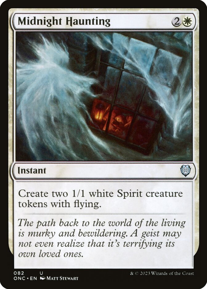 Assombração da Meia-noite / Midnight Haunting - Magic: The Gathering - MoxLand