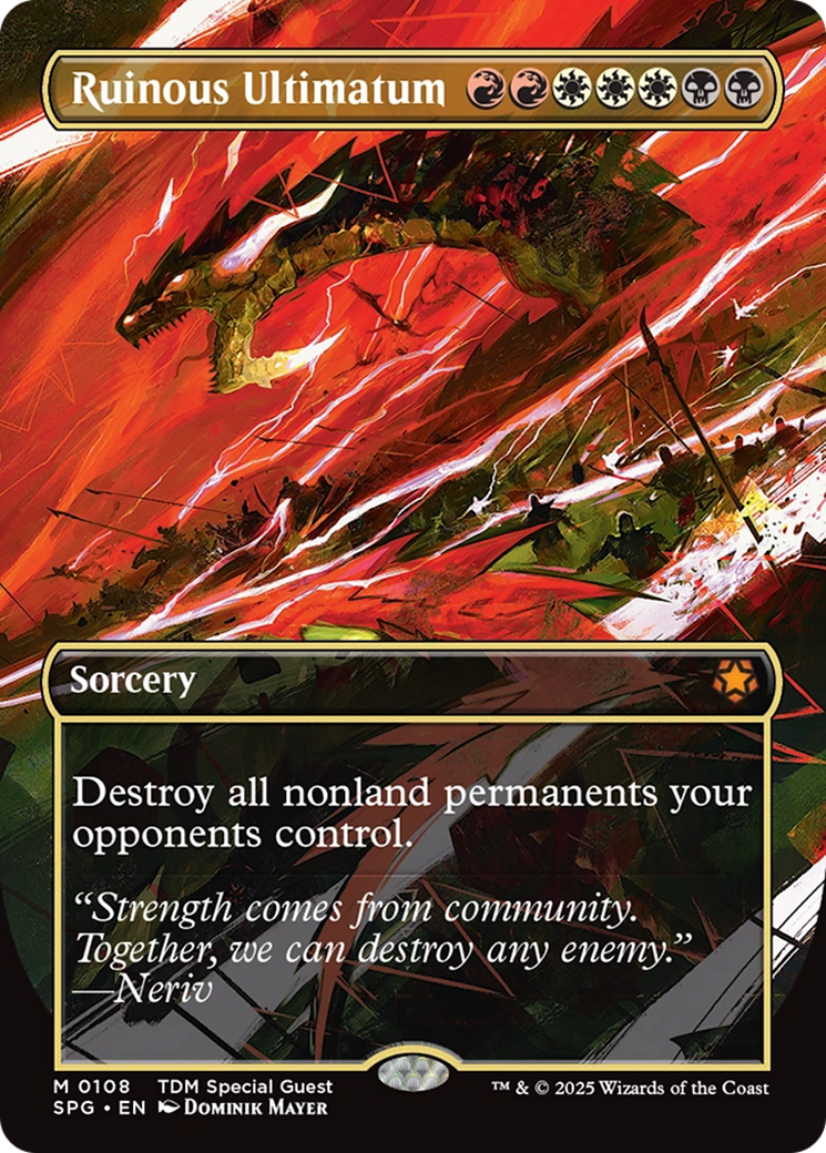 Ultimato Ruinoso / Ruinous Ultimatum - Magic: The Gathering - MoxLand