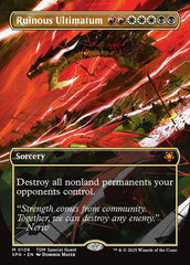 Ultimato Ruinoso / Ruinous Ultimatum - Magic: The Gathering - MoxLand