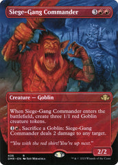 Comandante do Grupo de Cerco / Siege-Gang Commander - Magic: The Gathering - MoxLand