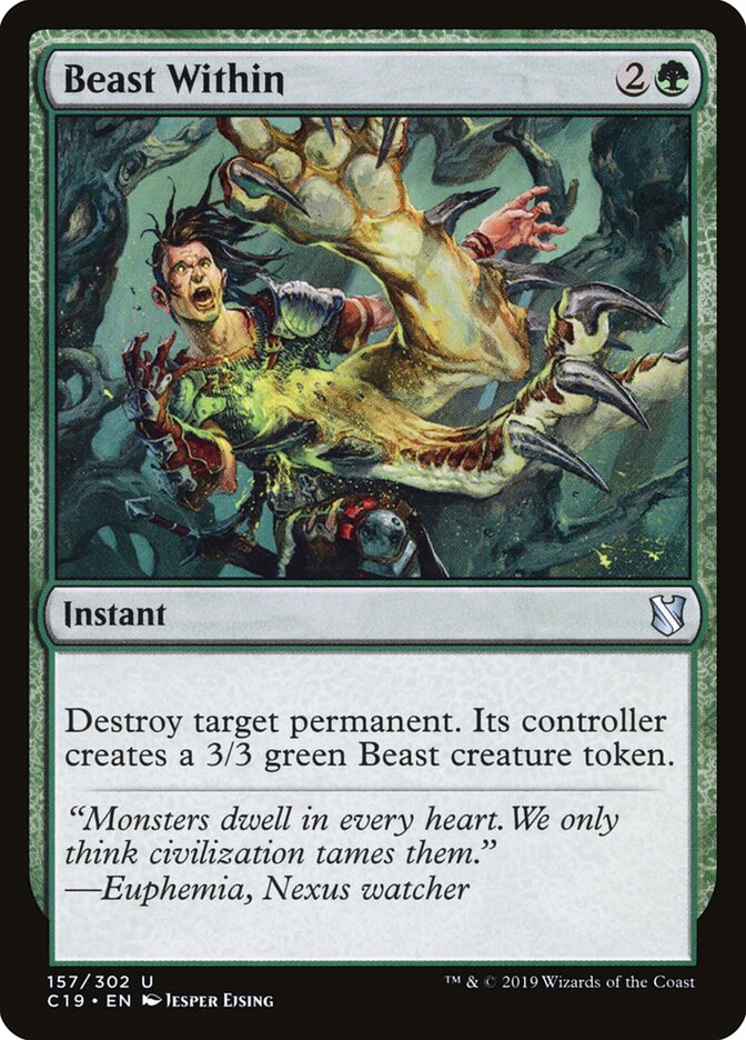 Fera Interior / Beast Within - Magic: The Gathering - MoxLand