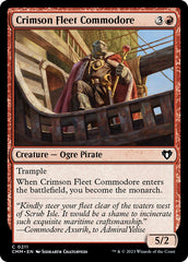 Comodoro da Frota Carmesim / Crimson Fleet Commodore - Magic: The Gathering - MoxLand