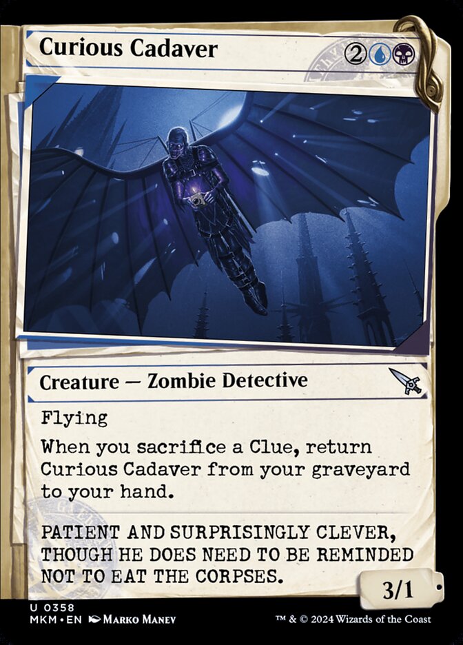 Cadáver Curioso / Curious Cadaver - Magic: The Gathering - MoxLand