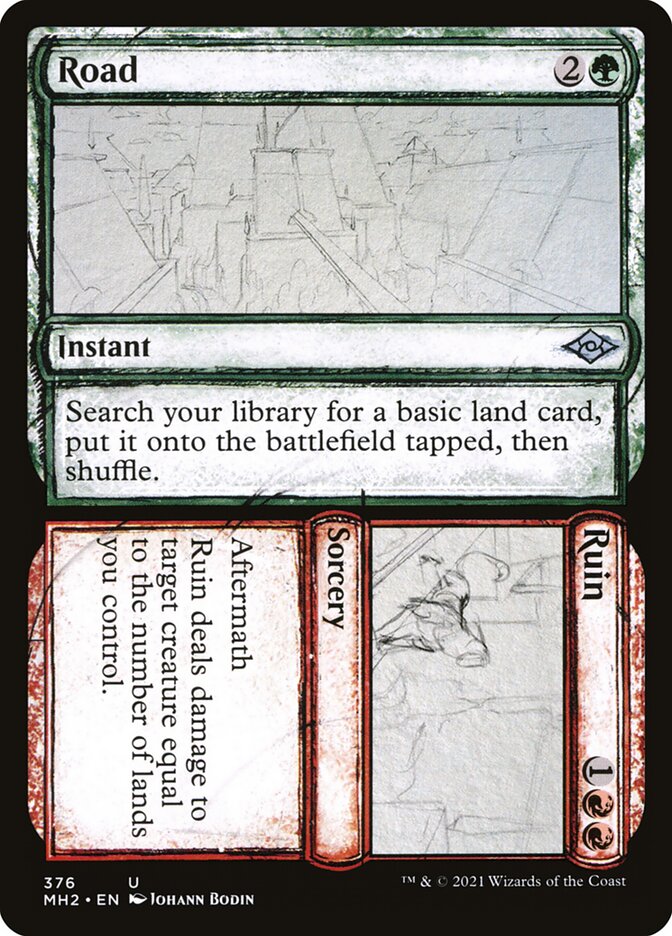 Road / Ruin / Road / Ruin - Magic: The Gathering - MoxLand
