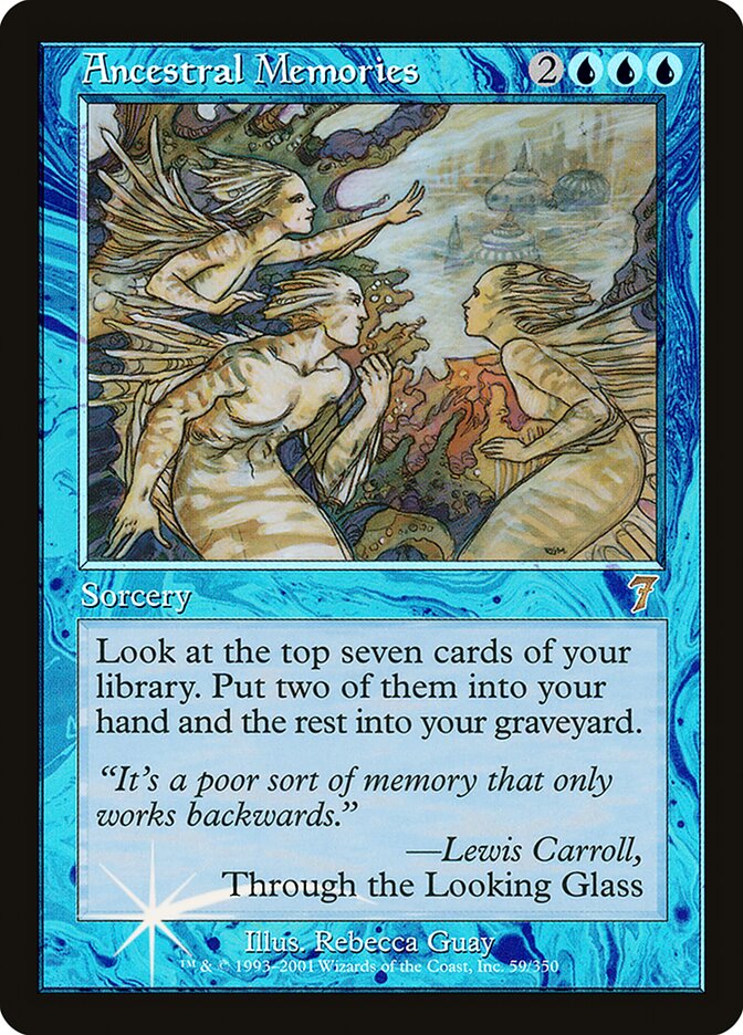 Memórias Ancestrais / Ancestral Memories - Magic: The Gathering - MoxLand