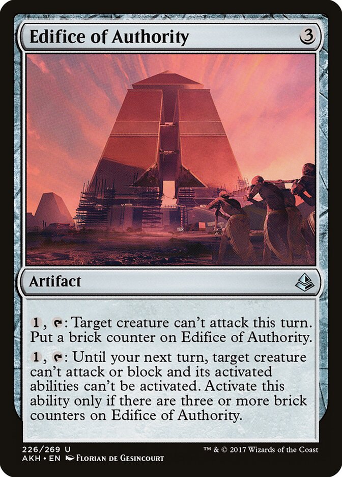 Edifício da Autoridade / Edifice of Authority - Magic: The Gathering - MoxLand