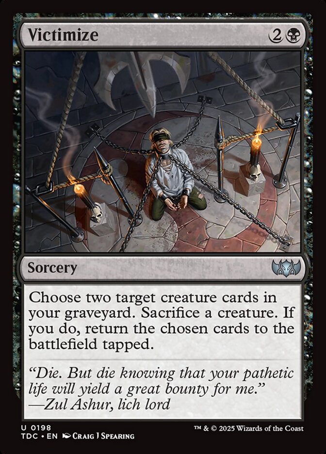 Vitimar / Victimize - Magic: The Gathering - MoxLand