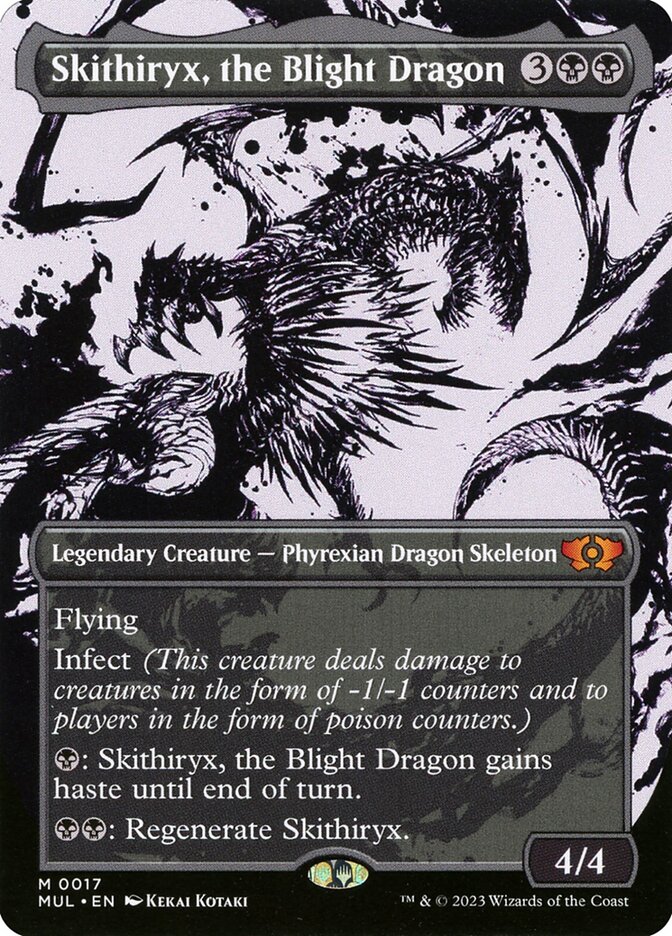 Skithiryx, o Dragão Assolador / Skithiryx, the Blight Dragon - Magic: The Gathering - MoxLand