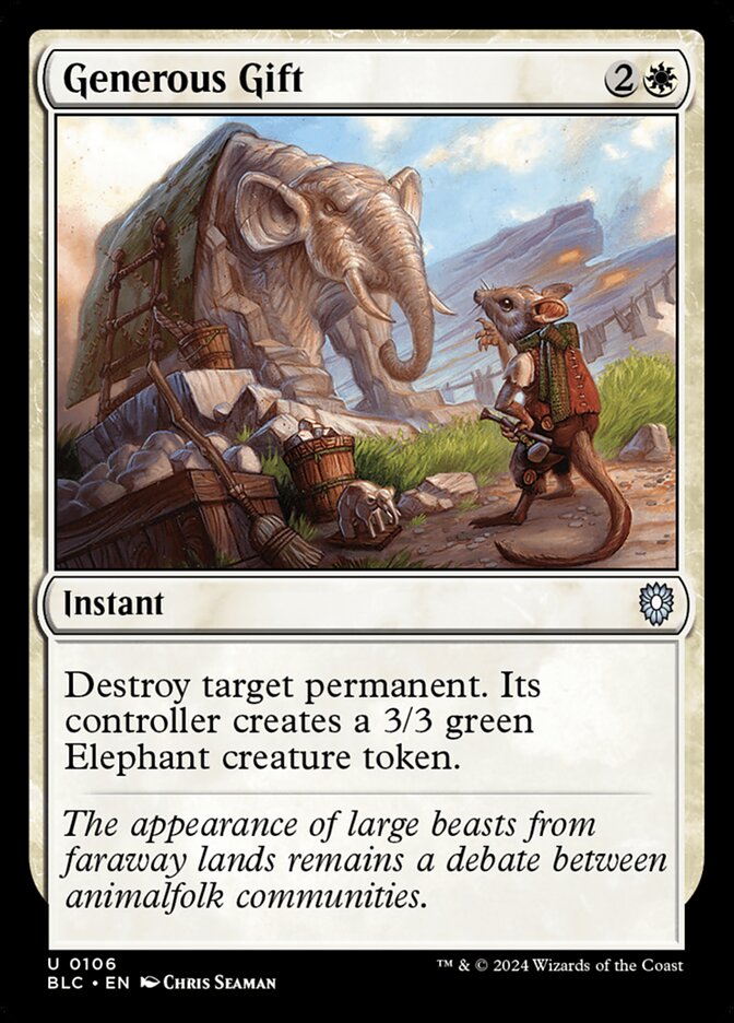 Presente Generoso / Generous Gift - Magic: The Gathering - MoxLand