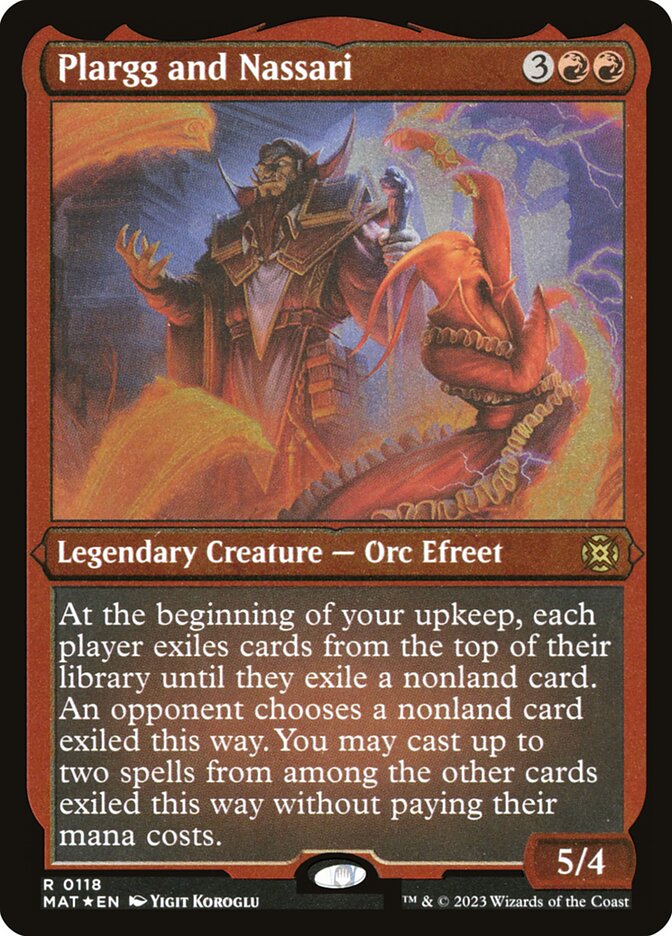 Plargg e Nassari / Plargg and Nassari - Magic: The Gathering - MoxLand