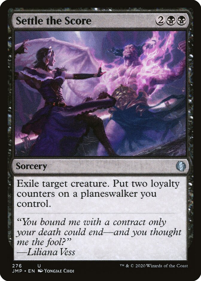 Ajustar as Contas / Settle the Score - Magic: The Gathering - MoxLand