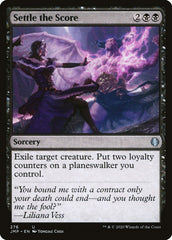 Ajustar as Contas / Settle the Score - Magic: The Gathering - MoxLand