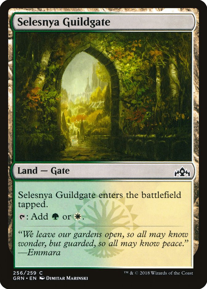 Portão da Guilda Selesnya / Selesnya Guildgate - Magic: The Gathering - MoxLand