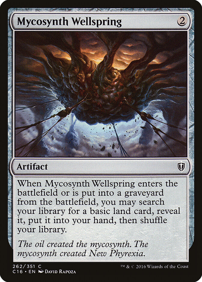 Fonte do Micossintetizador / Mycosynth Wellspring - Magic: The Gathering - MoxLand