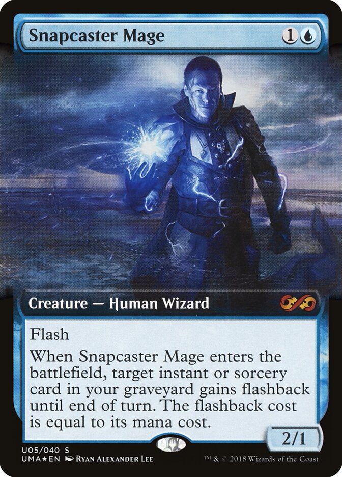 Mago da Conjuração-relâmpago / Snapcaster Mage - Magic: The Gathering - MoxLand