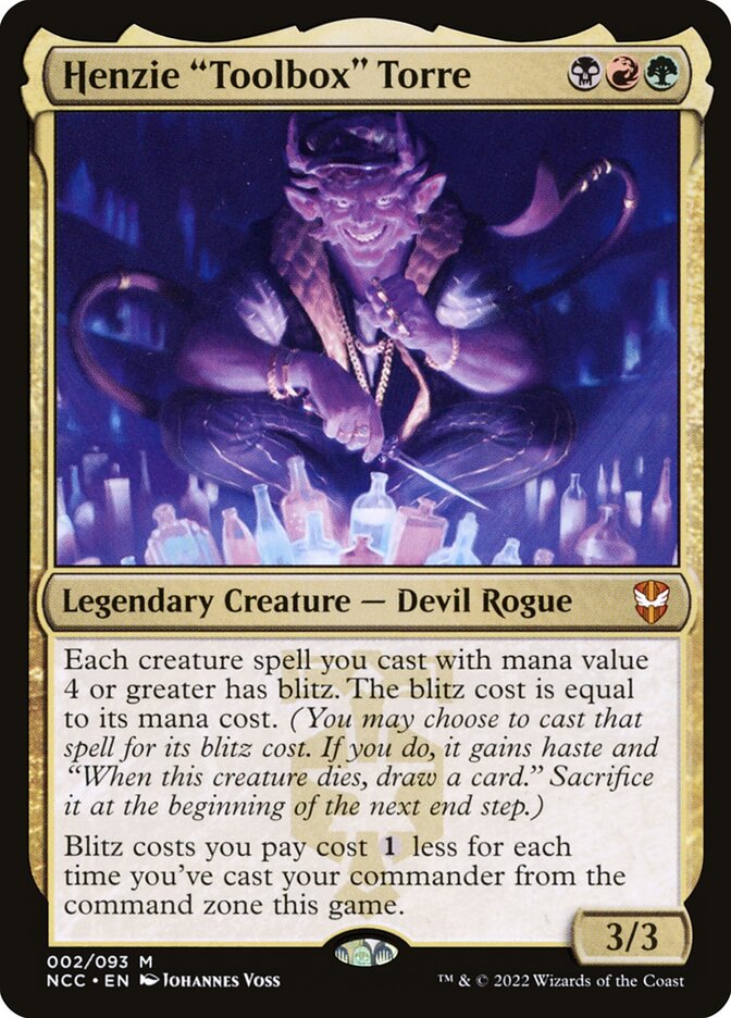 Henzie "Arsenal" Torre / Henzie "Toolbox" Torre - Magic: The Gathering - MoxLand