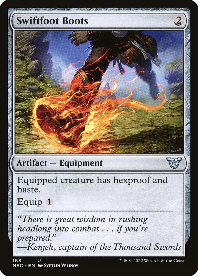 Botas Pé-ligeiro / Swiftfoot Boots - Magic: The Gathering - MoxLand