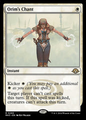 Canto de Orim / Orim's Chant - Magic: The Gathering - MoxLand