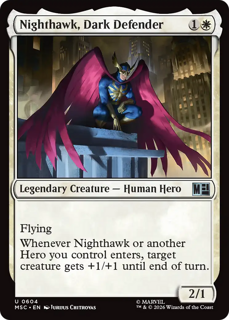 Nighthawk, Dark Defender - Magic: The Gathering - MoxLand